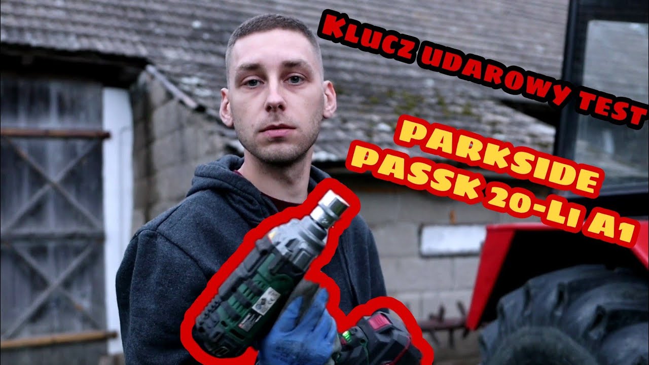 #1 TEST PARKSIDE PASSK 20-Li A1 KLUCZ UDAROWY