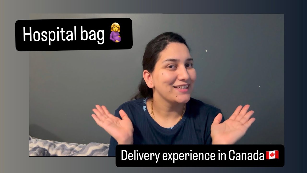 What to pack in Hospital bag🤰| Canada k hospital m kya kya milta h🇨🇦| Life in Canada🇨🇦