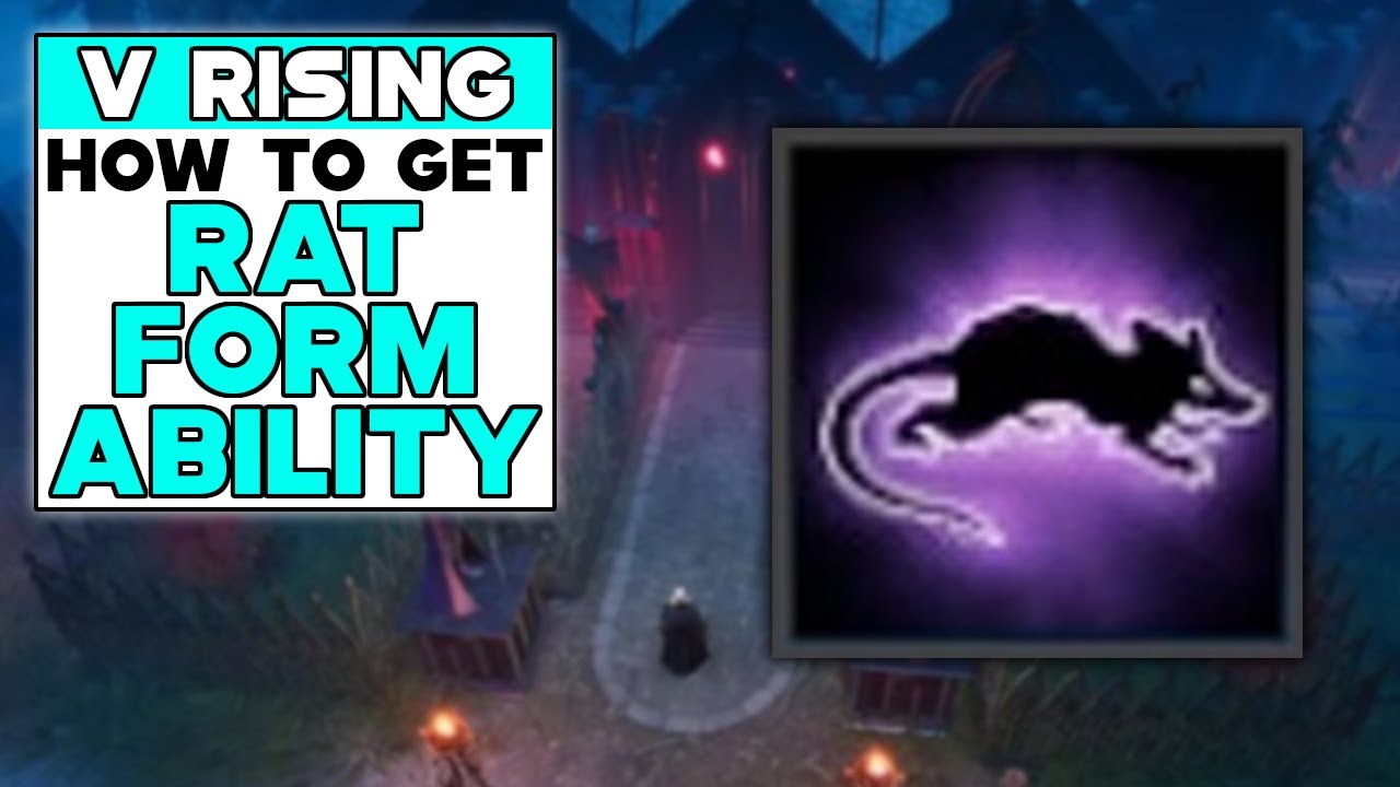 V RISING How To Get RAT FORM ABILITY