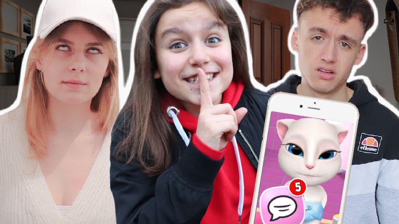 MA DEMI-SOEUR EST CONTROLÉ PAR TALKING ANGELA ! [LE PRANK CONTINUE]