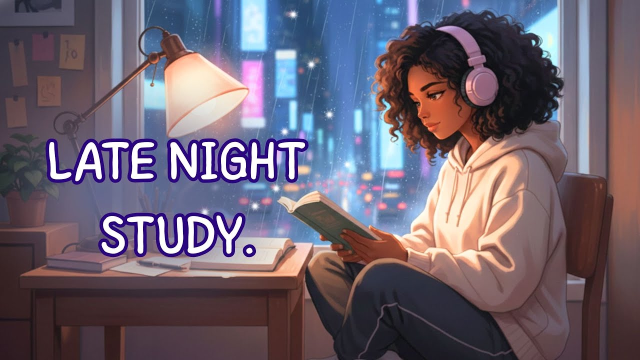Late Night Study 🌙 Lofi Beats to Relax, Focus & Read