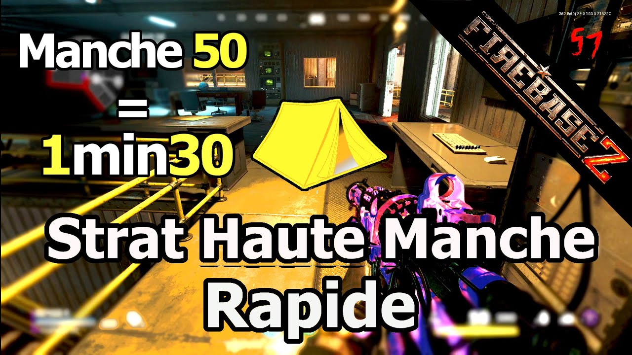 Tuto FR Firebase Z - Stratégie hautes manches rapidement ( RAI K-84 ) [ Cold War Zombie ]