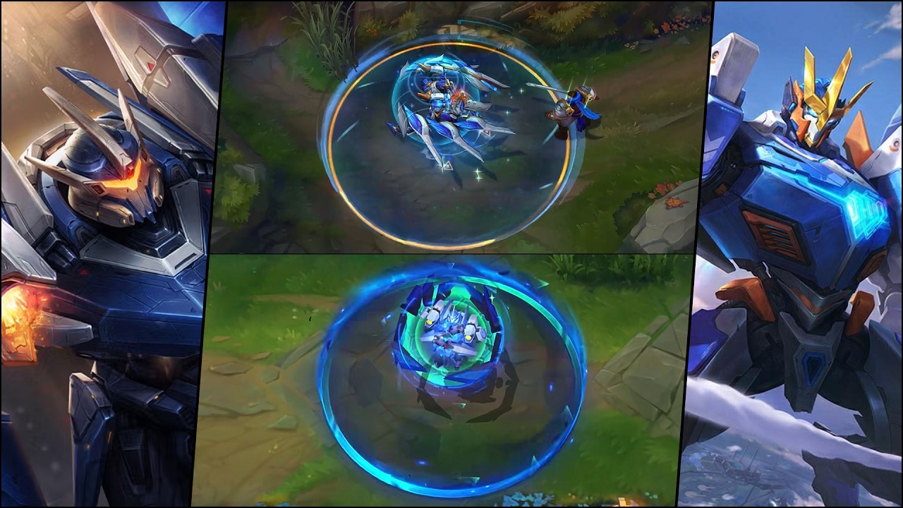 【COMPARISON】 Aegis Frame Galio Vs Mecha Galio || League Of Legends - Wild Rift