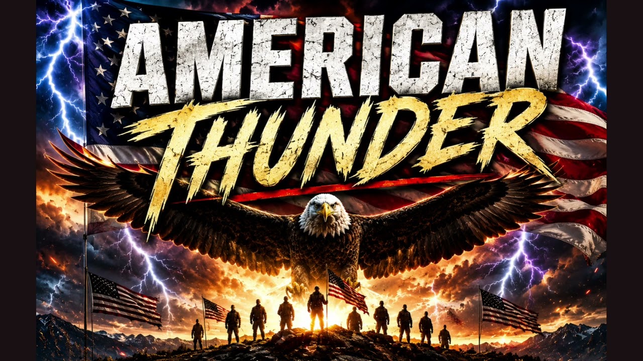 ⚡ AMERICAN THUNDER | Epic Patriotic Country Rock Anthem 🇺🇸