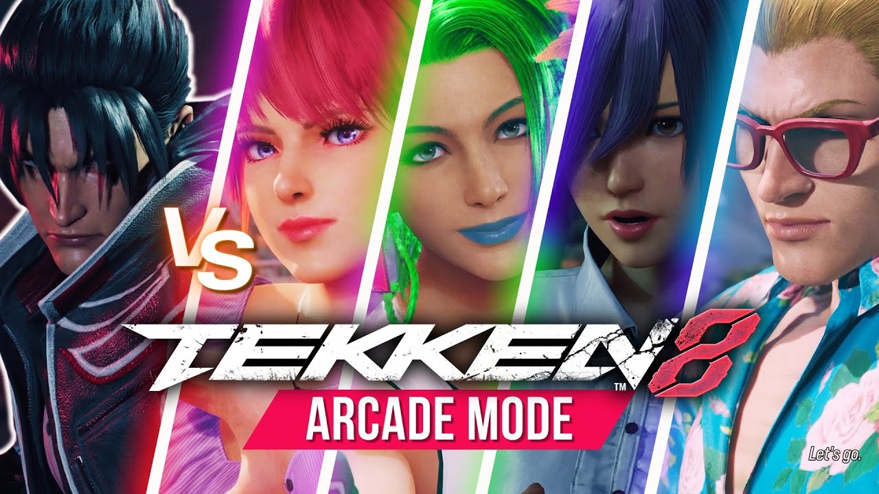 TEKKEN 8 | Jin VS. ARCADE Mode Ghosts!! [PS5 DEMO]