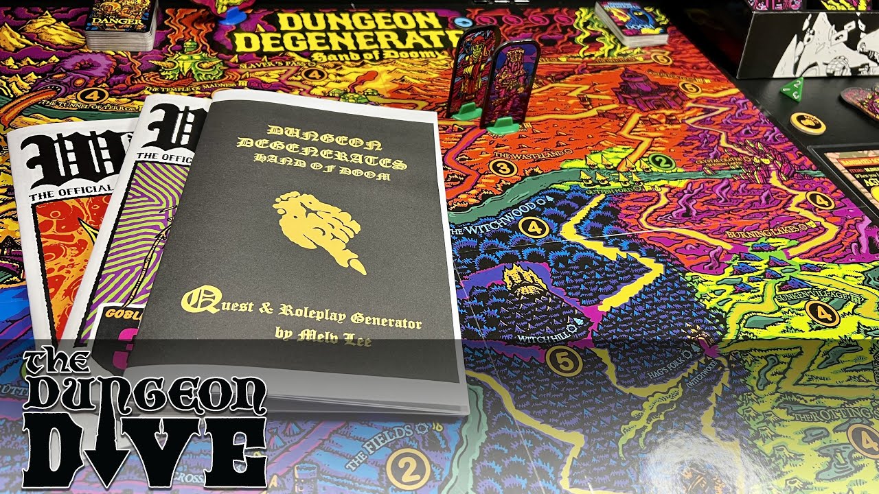 Dungeon Degenerates: The Hand of Doom - customizing the game for sandbox play