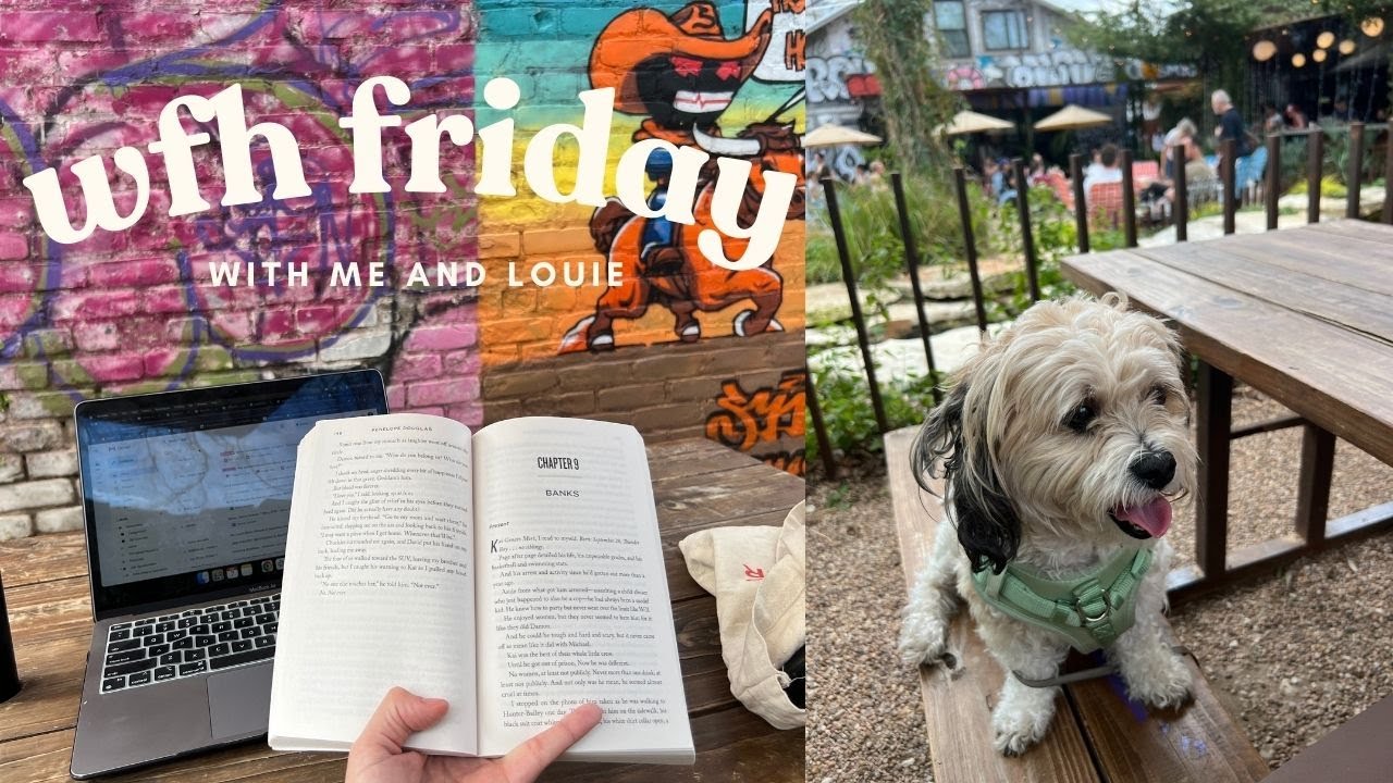 My Friday Work From Home Routine | Cozy & Productive WFH Day