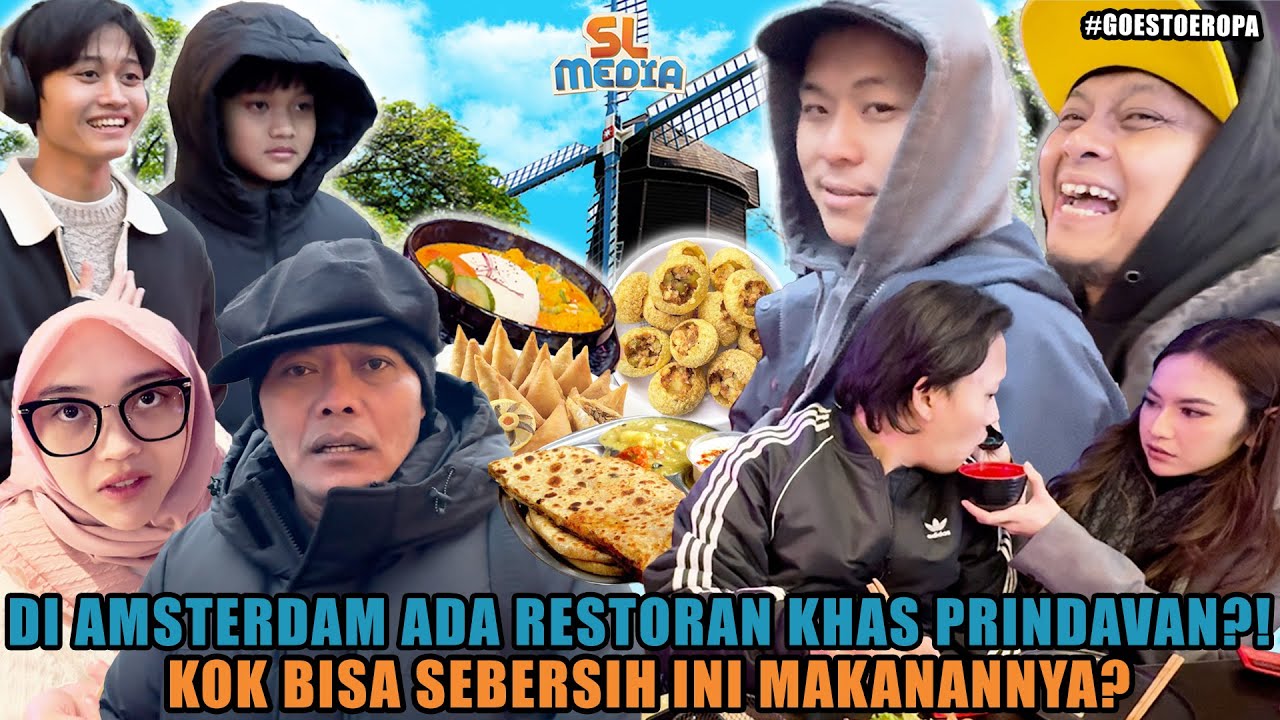 MAKAN MAKANAN INDIA DI AMSTERDAM BIKIN PERUT KENYANG⁉️