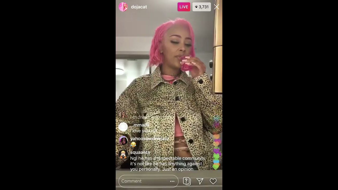 Doja Cat being Doja Cat