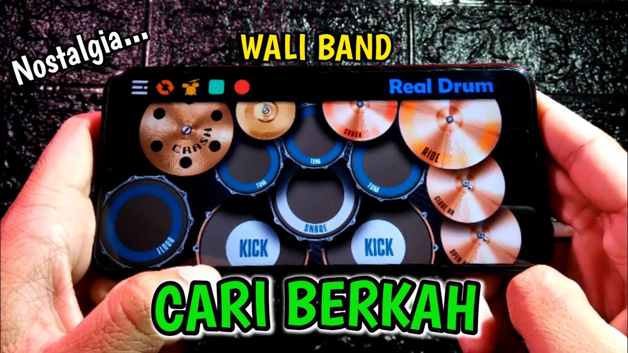 CARI BERKAH - WALI BAND | REAL DRUM COVER ~ Nostalgia
