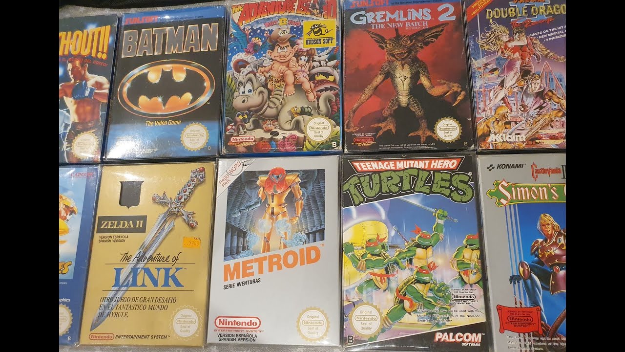 12 + 1 Anuncios comerciales de videojuegos de Nintendo nes que no recordarás!! Nostalgia retro!!!