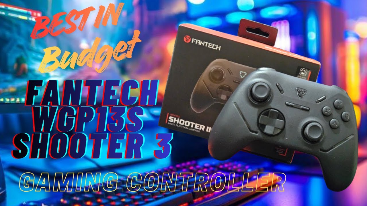 Fantech Shooter III WGP13S Wireless Hall-Effect Gamepad Unboxing