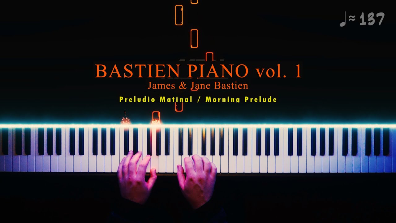 BASTIEN Piano Vol.1: Preludio Matinal / Morning Prelude