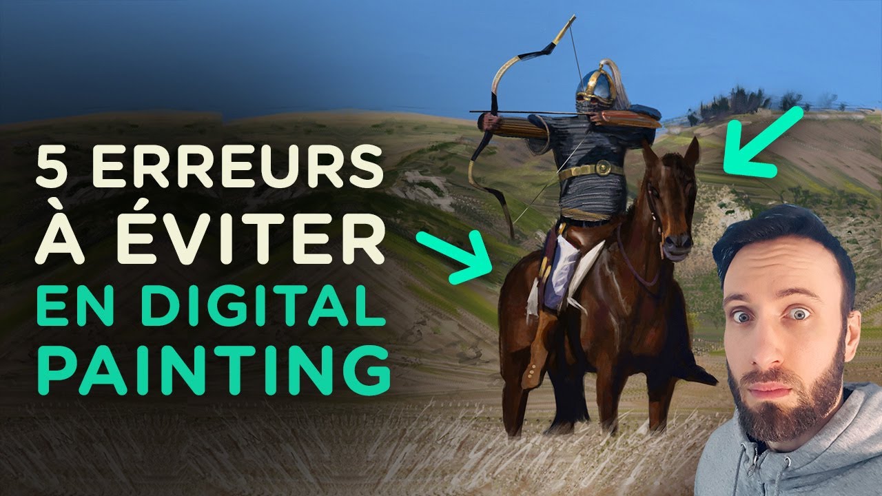 5 Erreurs que TOUT LE MONDE a fait en Digital Painting #1