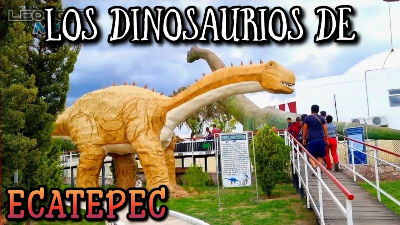 Dinosaurios en ECATEPEC parque EHECATL