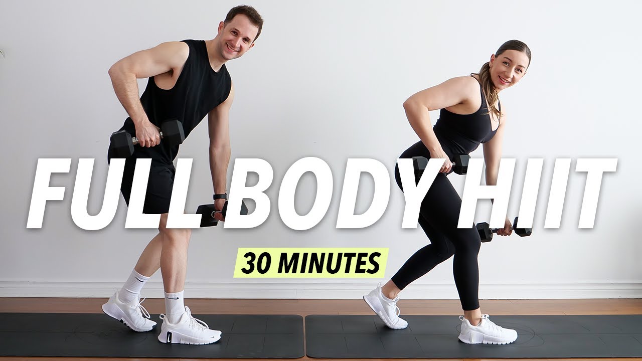 30 Min Full Body Dumbbell HIIT Workout – Burn Fat & Tone at Home (No Repeat) | Day 25 Move Reset