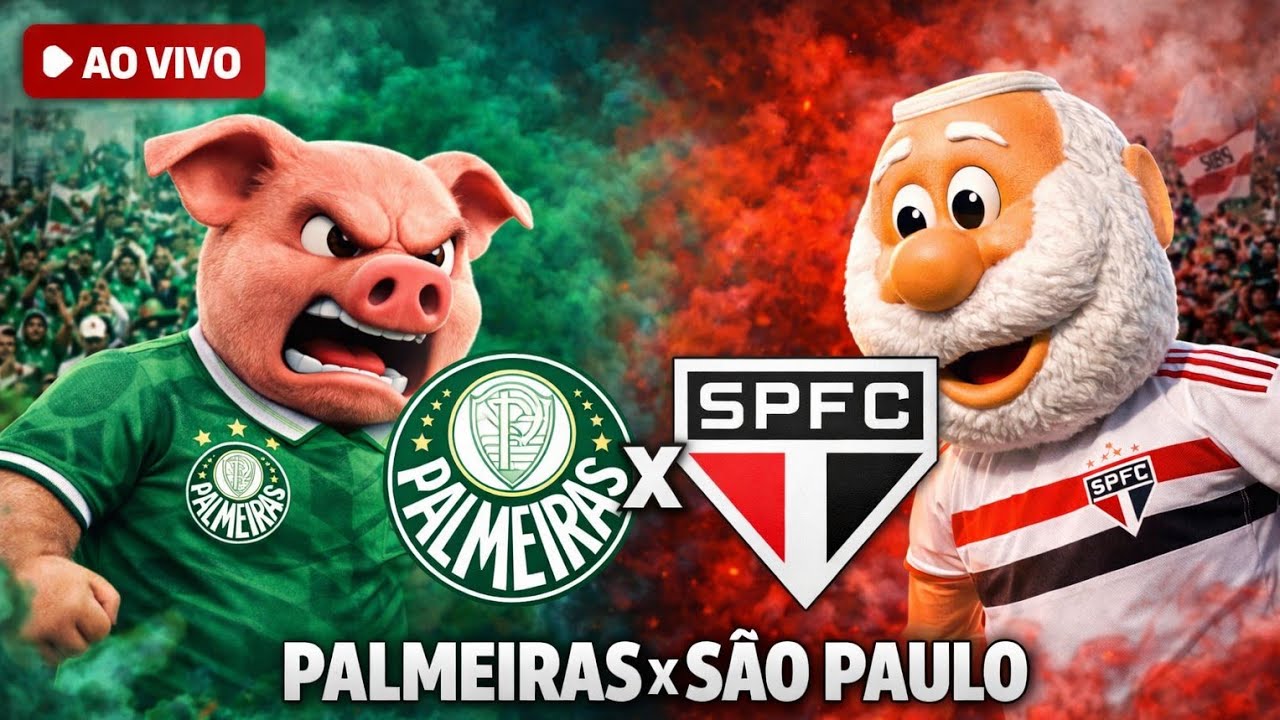 Palmeiras x São Paulo AO vivo