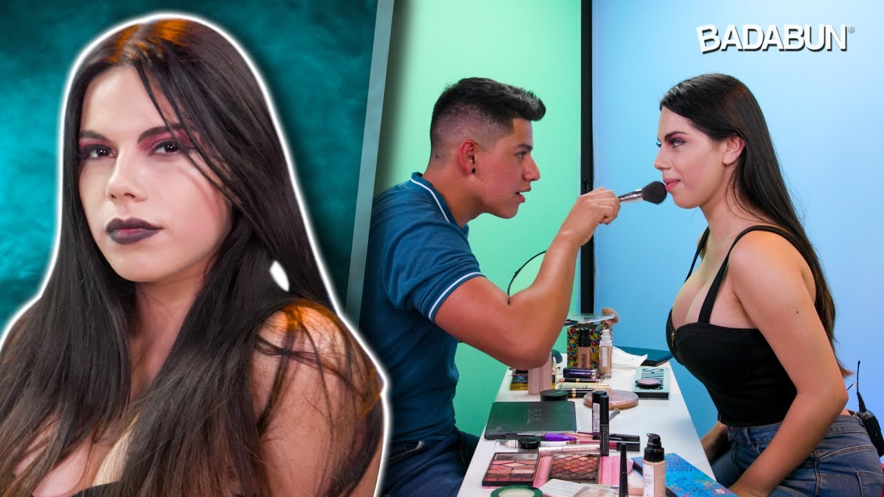 YouTubers Hombres maquillan a sus amigas