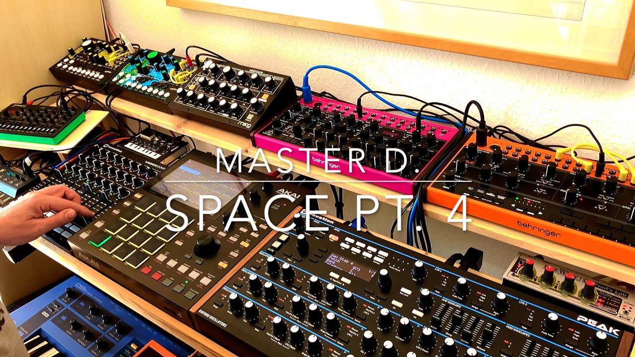 Space Pt 4 - melodic techno / progressive house - live jam