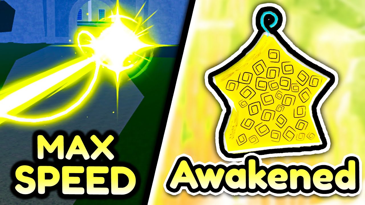 Awakened Light Fruit is THE FASTEST FRUIT... (Blox Fruits)