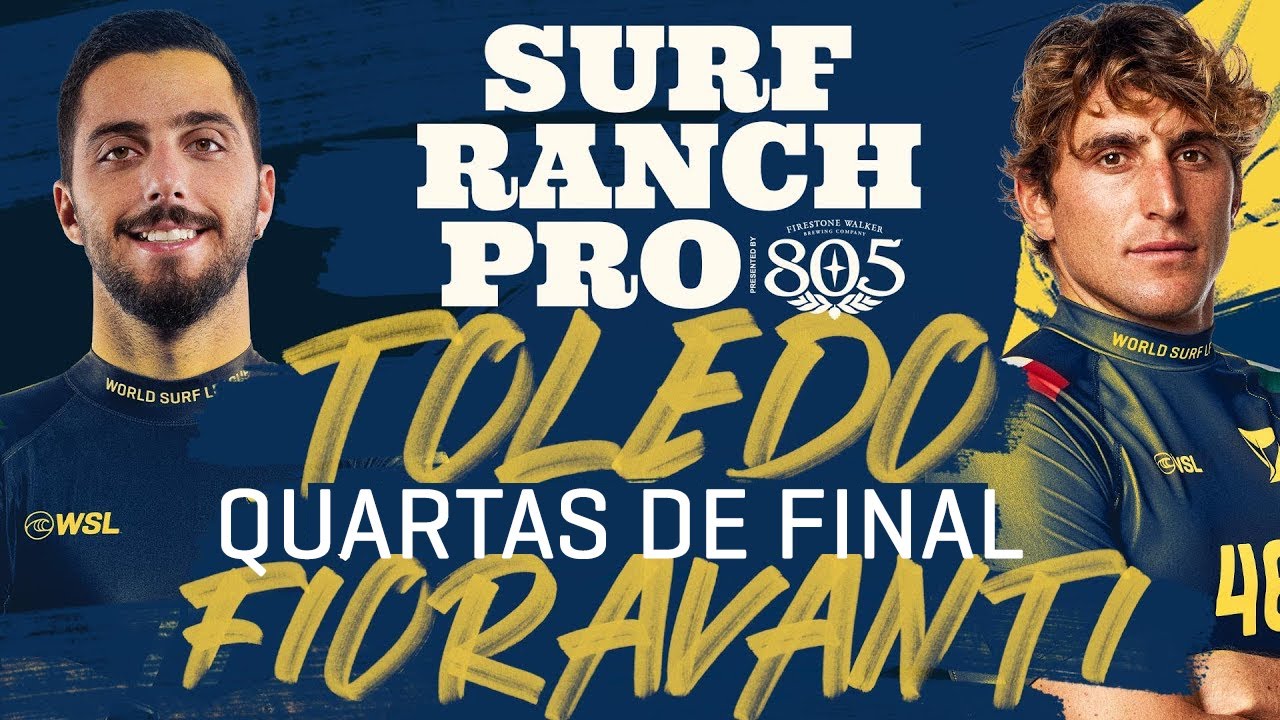 FILIPE TOLEDO X LEONARDO FIORAVANTI - Quartas de Final | Surf Ranch Pro | WSL Brasil