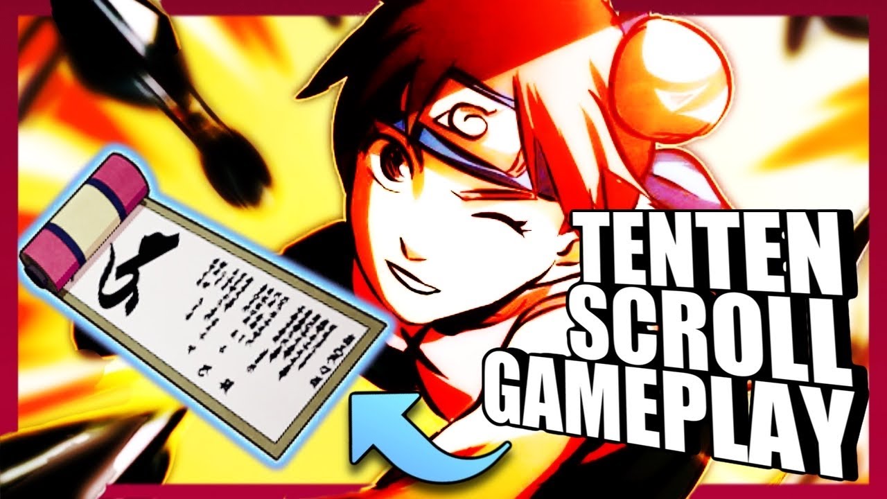 Range Mains SAVE YOUR SCROLLS For The NEW Tenten Scroll In Shinobi Striker