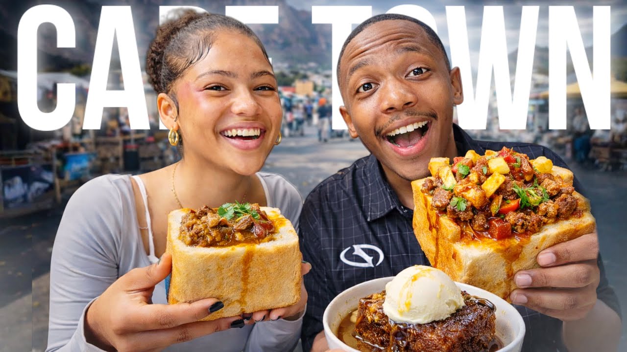 TRYING OUT THE BEST FOOD IN CAPE TOWN🇿🇦