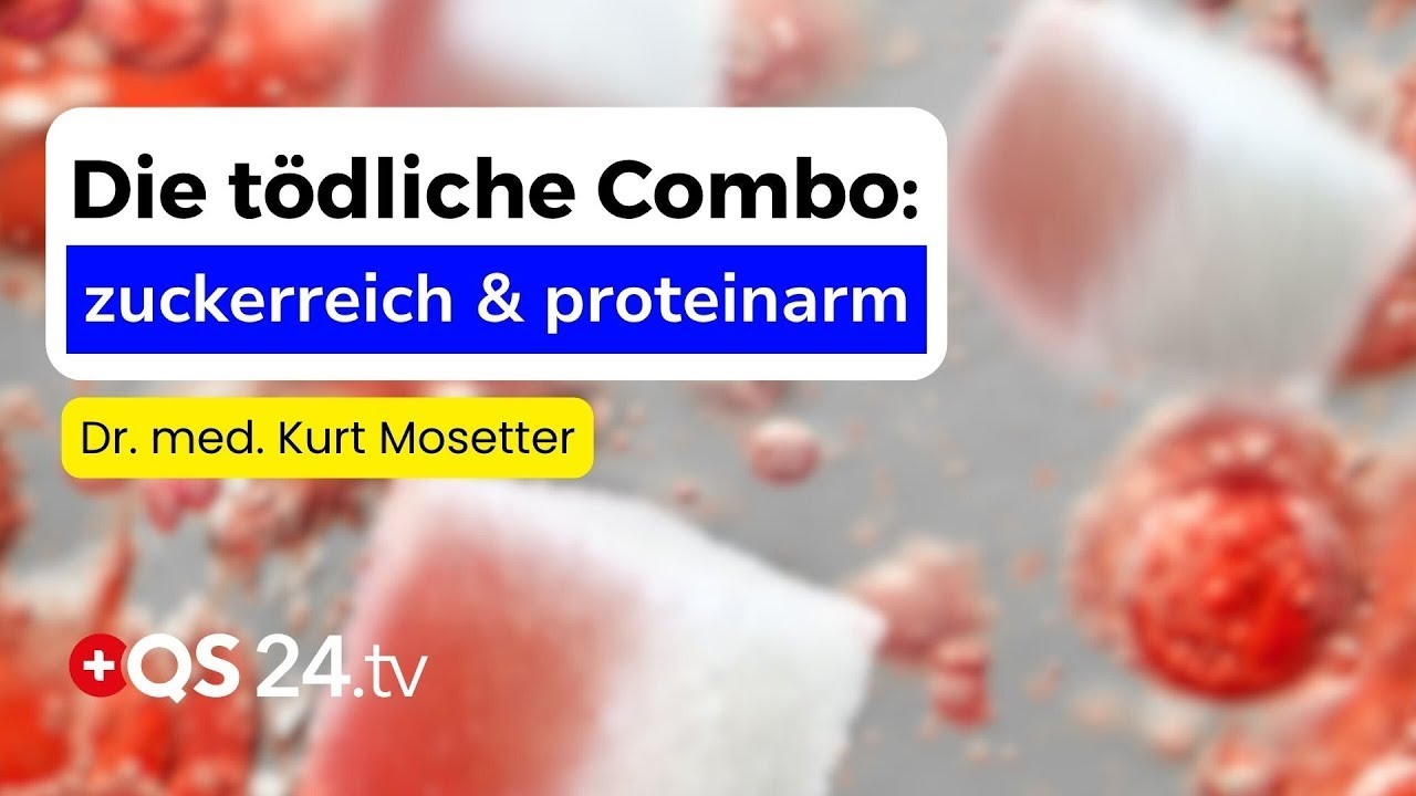 Warum zu wenig Protein und falscher Zucker krank machen | Dr. Mosetter | QS24 Gremium