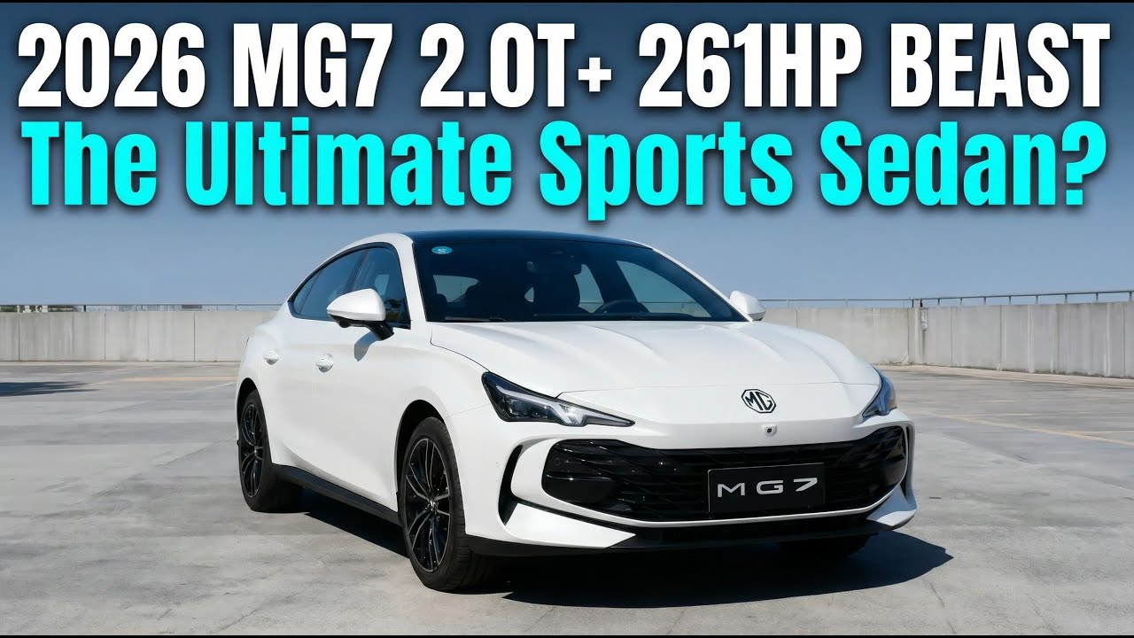 New 2026 MG7: Next Gen AI Driving & Smart Tech Review