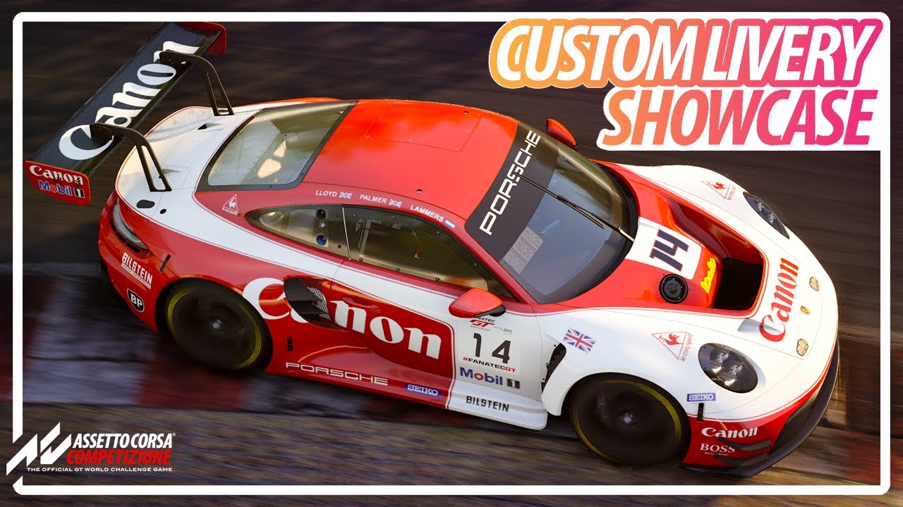 Richard Lloyd Racing 'Canon' (1984) || Porsche 992 GT3 R custom livery