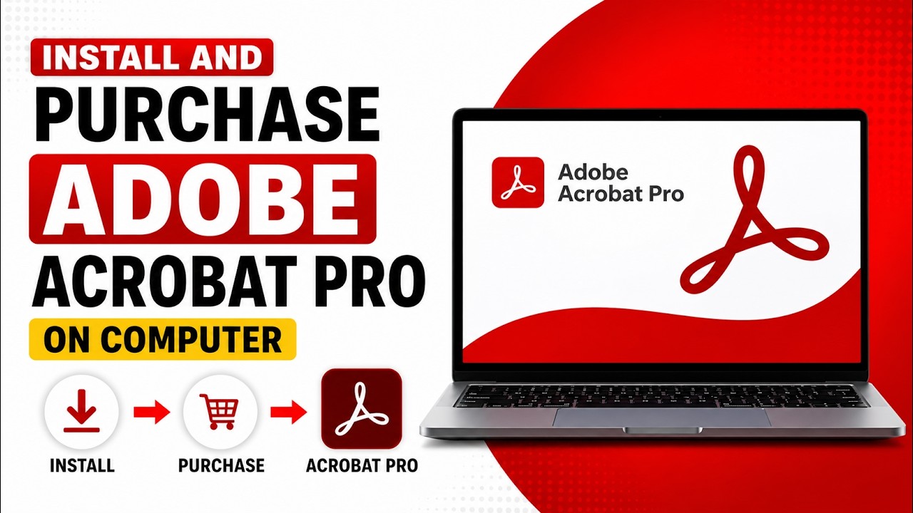 How to install and Activate Adobe Acrobat Pro on Computer (2026)