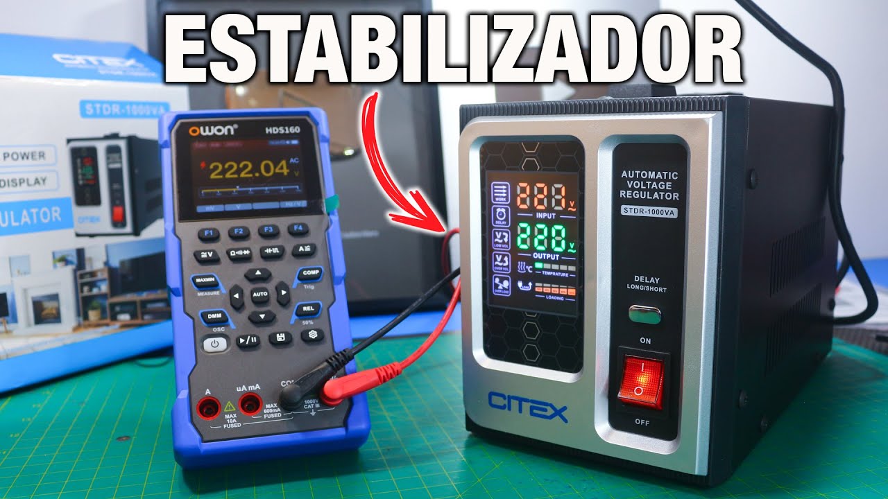 REGULADOR AUTOMATICO DE TENSÃO CITEX STDR1000VA