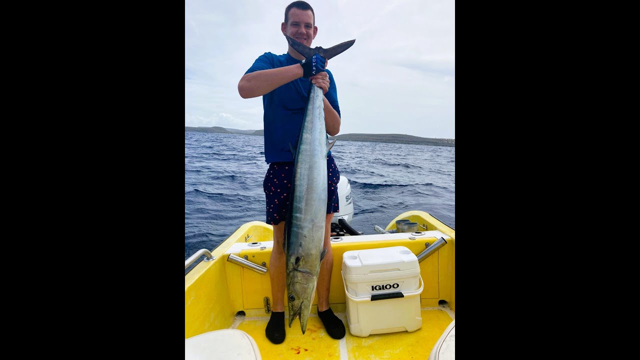 Cura&ccedil;ao Deep Sea Fishing: Big Wahoo Battle & Tuna Madness 🎣 Unforgettable Vacation Day on Hey Swa