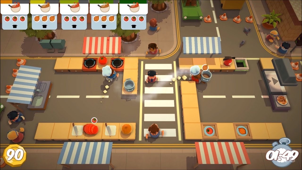 Overcooked Gameplay (PC HD) [1080p60FPS]