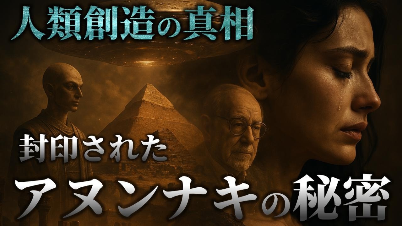 【封印される前に見て】創造主アヌンナキの真相！エレナ・ダナーンがすべて語る人類創造と封印された古代文明