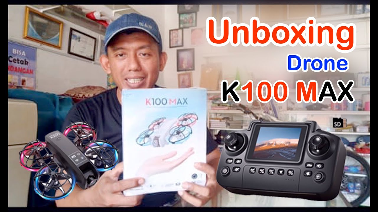 Unboxing Drone K100 MAX