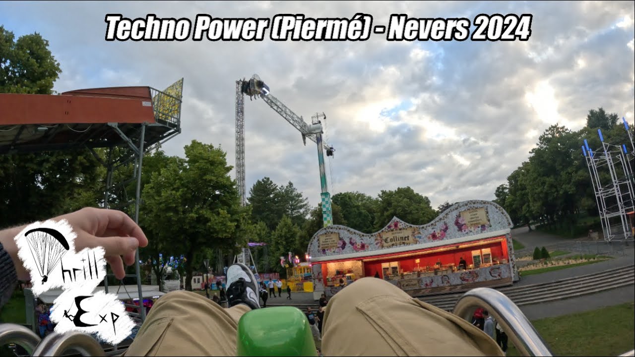 4K - Techno Power (Piermée) - Fête Foraine de Nevers 2024 | Onride