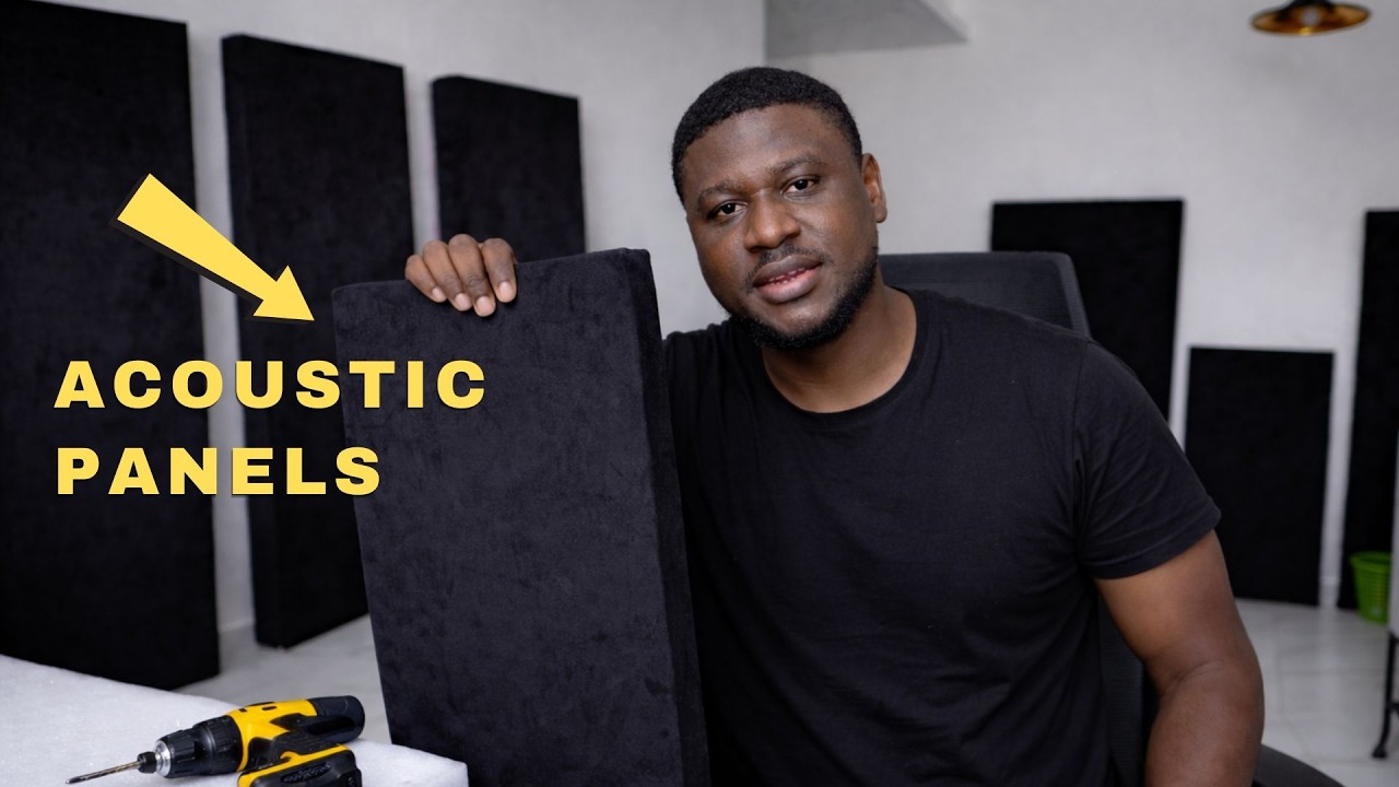 How To Make Acoustic Panels - DIY Professional Acoustic Treatment for Home Studio