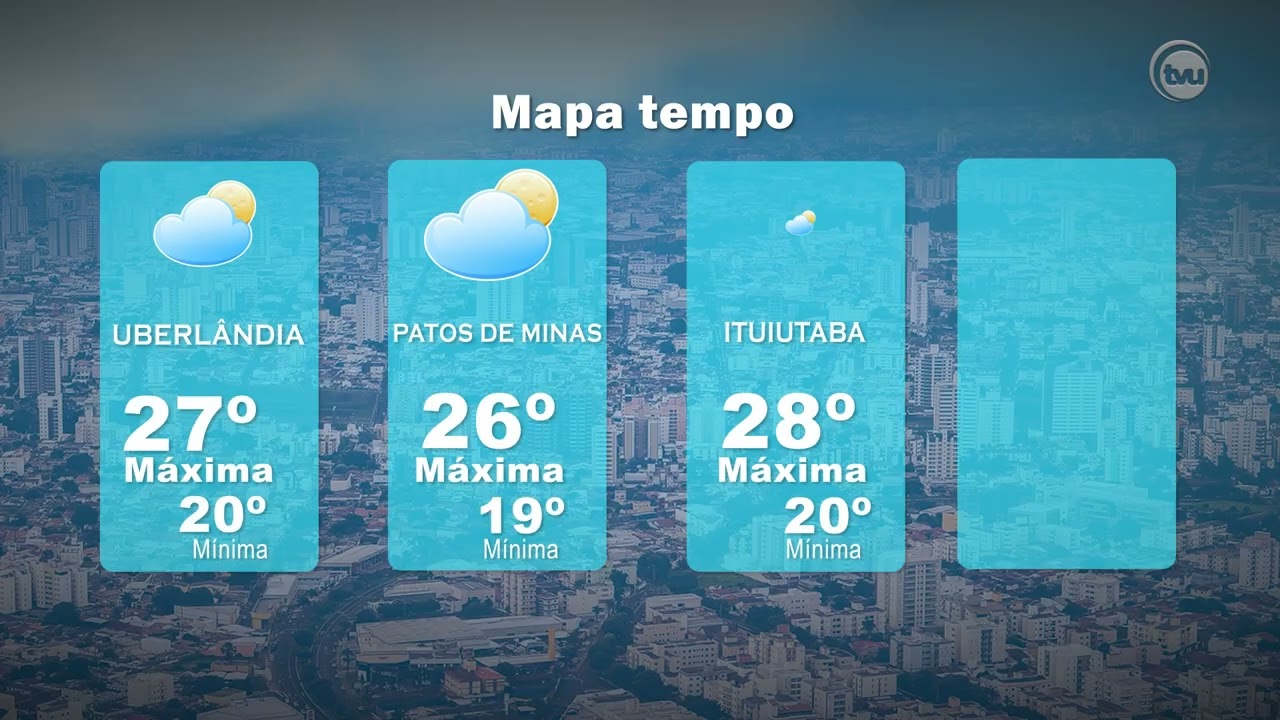 Final de semana tem previsão de sol com possibilidade de chuva | INFORMATIVO TVU-13/03/26