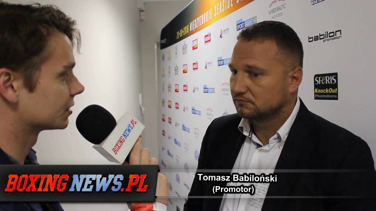 Tomasz Babiloński o planach grupy Babilon Promotion (21.08.16)