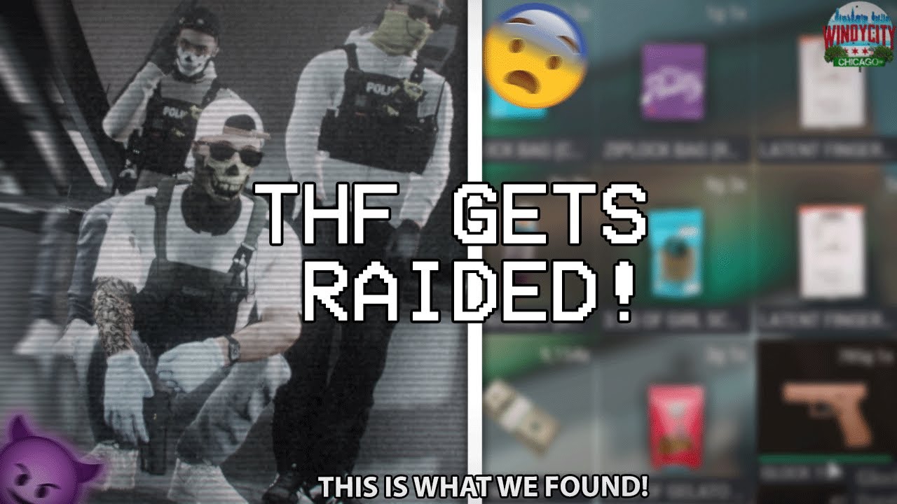 Detective Bird RAIDS THF Faction in Windy City RP! | GTA RP 👿😮