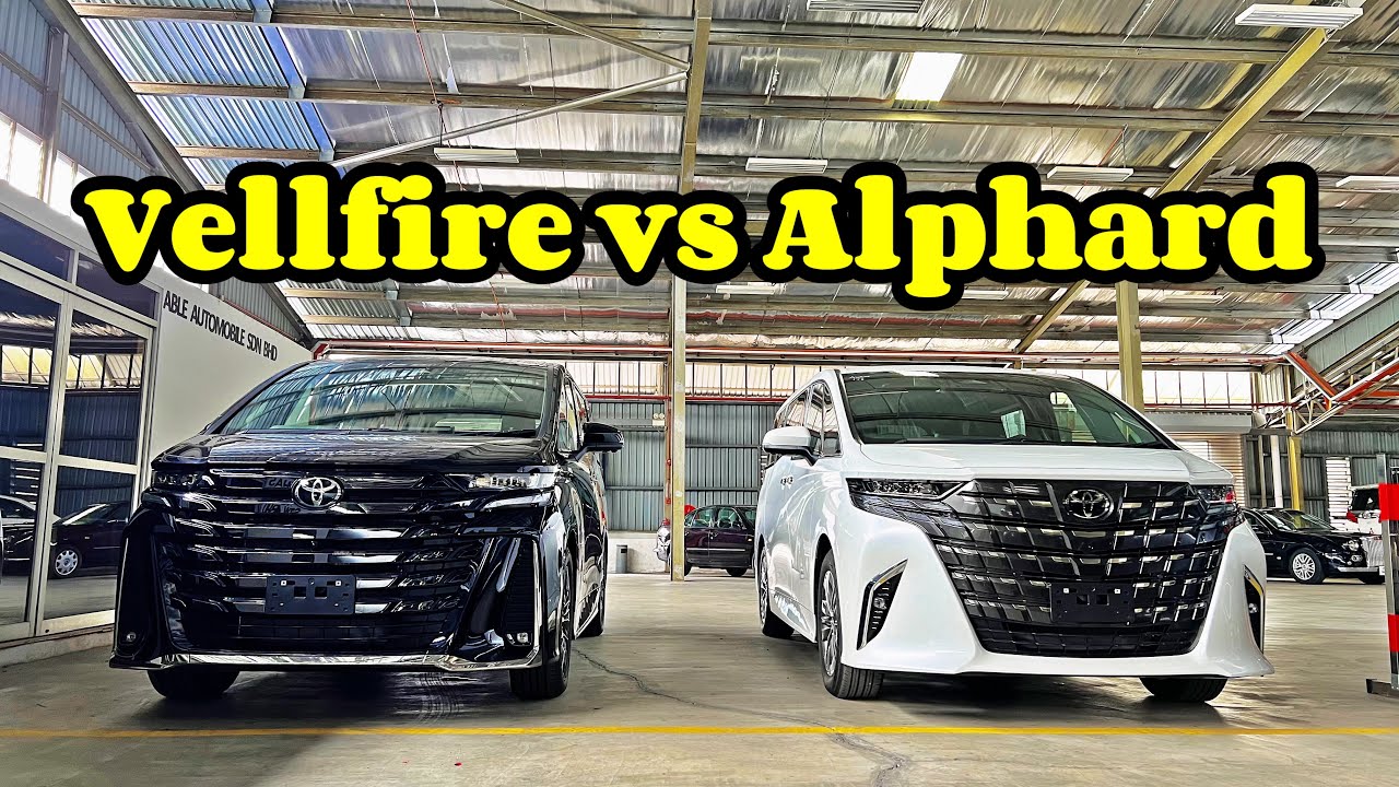 Alphard 2.5 Z vs Vellfire 2.4 Turbo Z Premier [TOYOTA]
