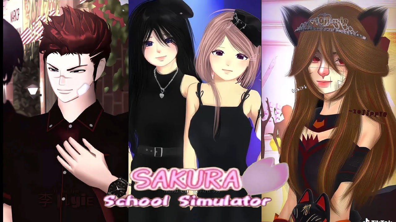 KUMPULAN VIDEO TIKTOK SAKURA SCHOOL SIMULATOR #tiktoksakuraschoolsimulator #izinpemilik #cr 