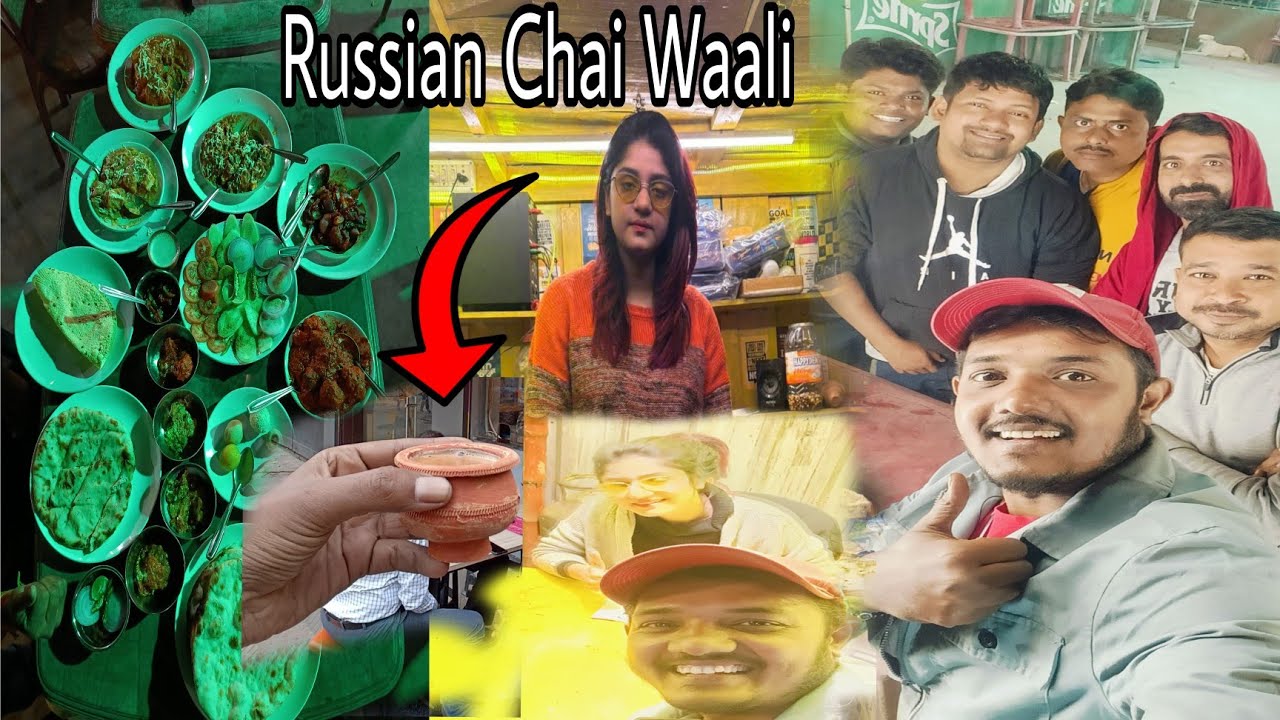 Kolkata's Most Viral Russian Chai Waali Ke Pass Dost Ke Saath Chale Gaye😍||