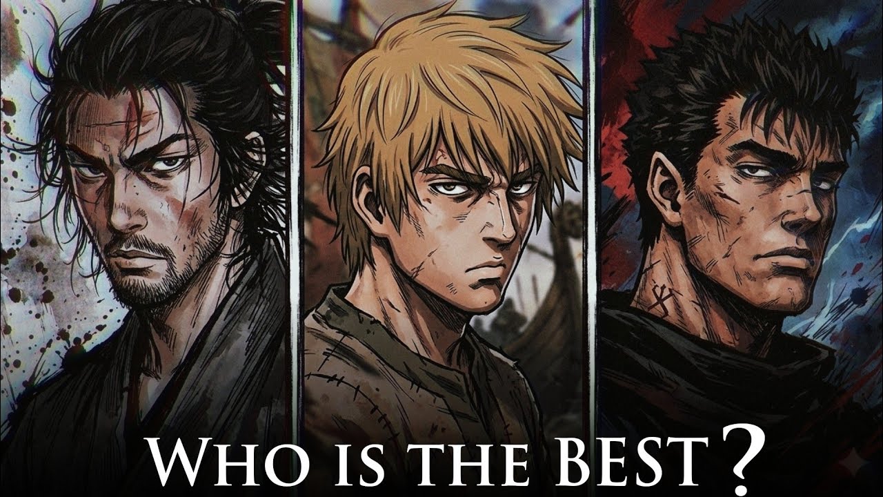 BERSERK vs VAGABOND vs VINLAND SAGA | Boku Wa Harshit