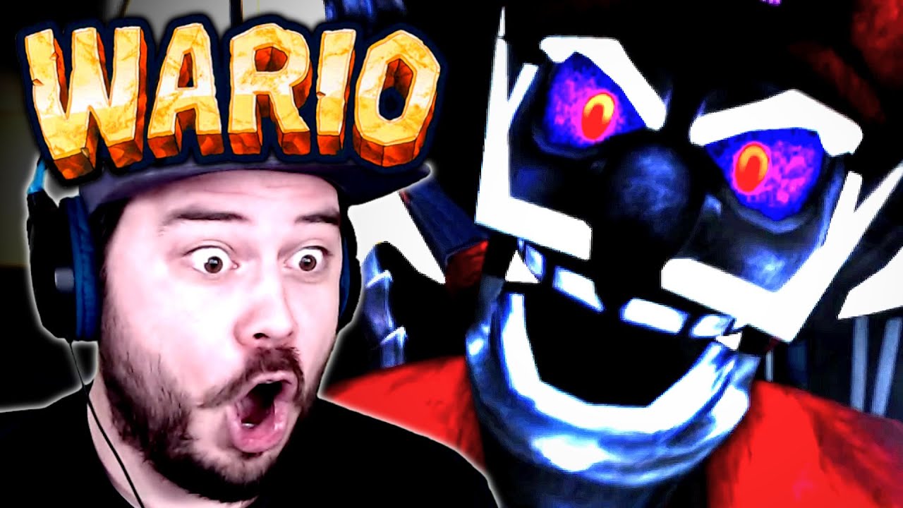 WARIO TRANSFORMED INTO A VAMPIRE?! | Random FNAF Fan Games (Wario Edition)
