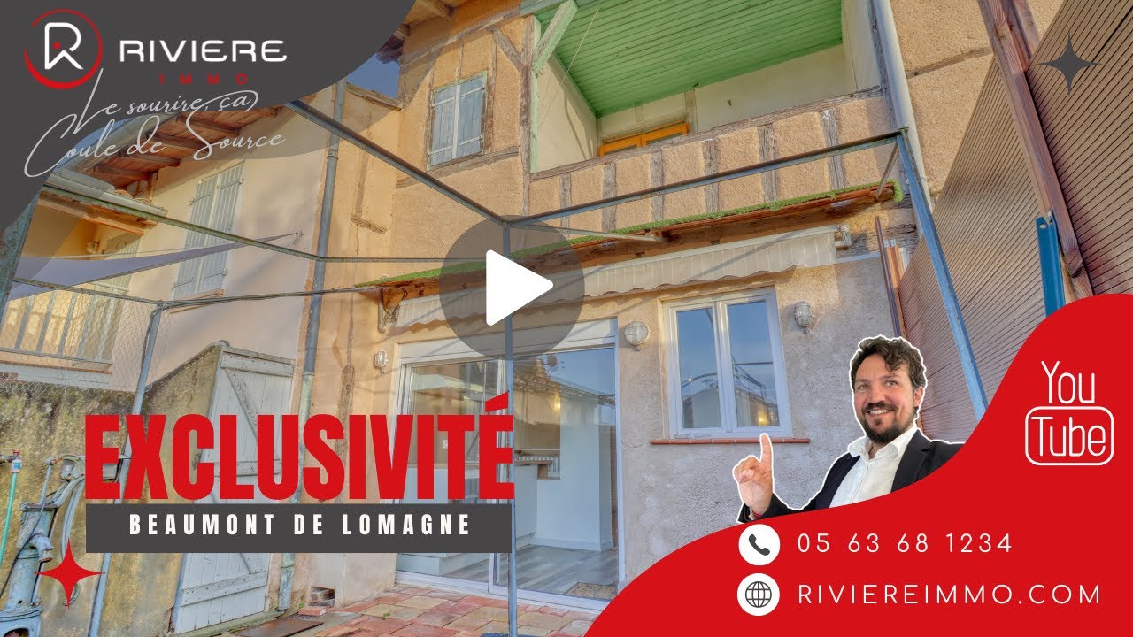 Maison de ville T6 Beaumont de Lomagne