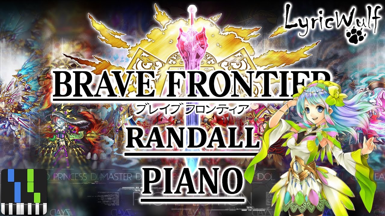 Brave Frontier // Randall | LyricWulf Piano Tutorial on Synthesia