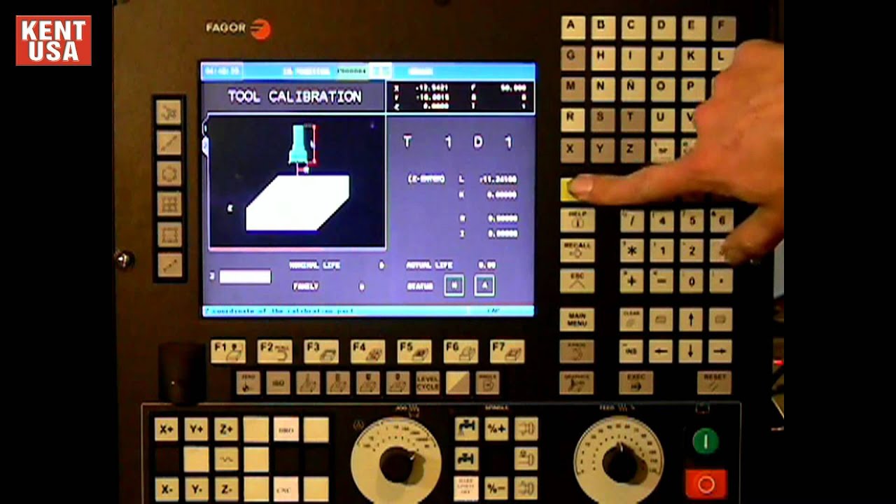 fagor 8055i tool calibration