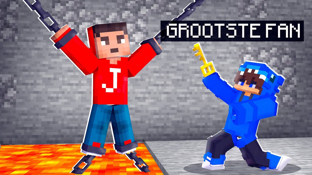 Ik Word GESTALKT Door Mijn GROOTSTE Fan In Minecraft! (Blokburg)
